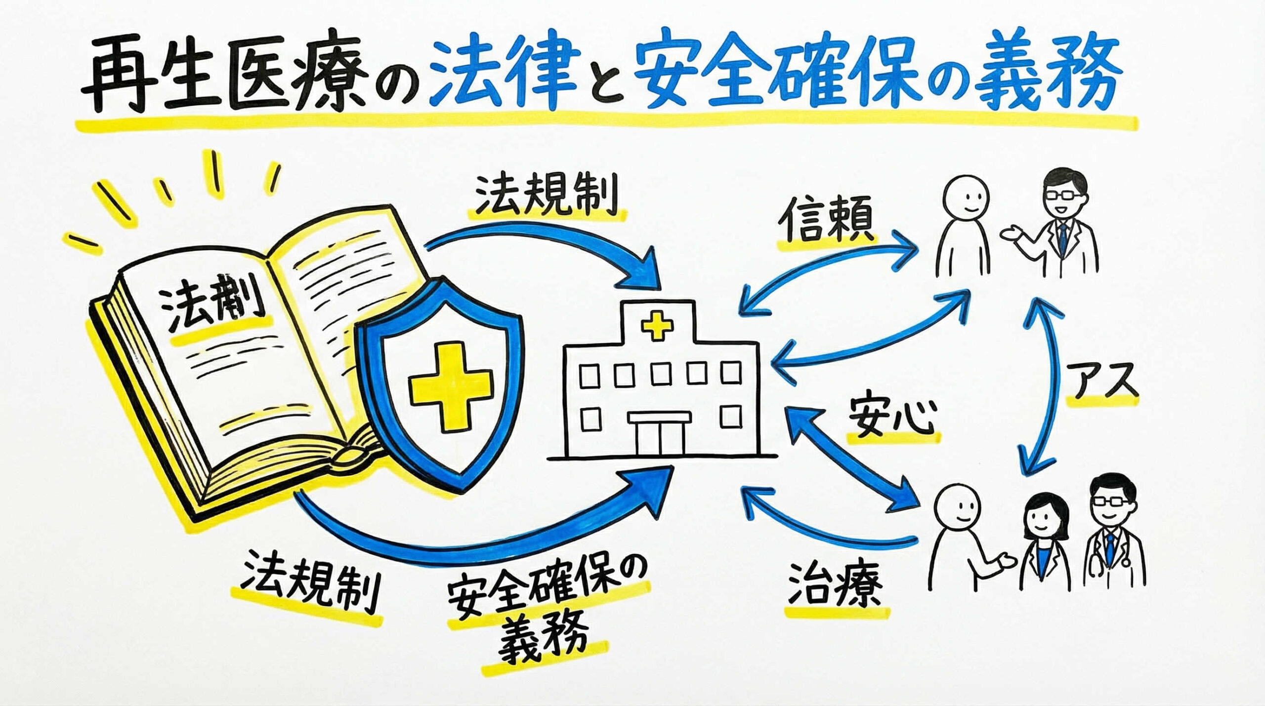 再生医療等の安全性の確保等に関する法律（再生医療等安全性確保法）の概要と届出の義務