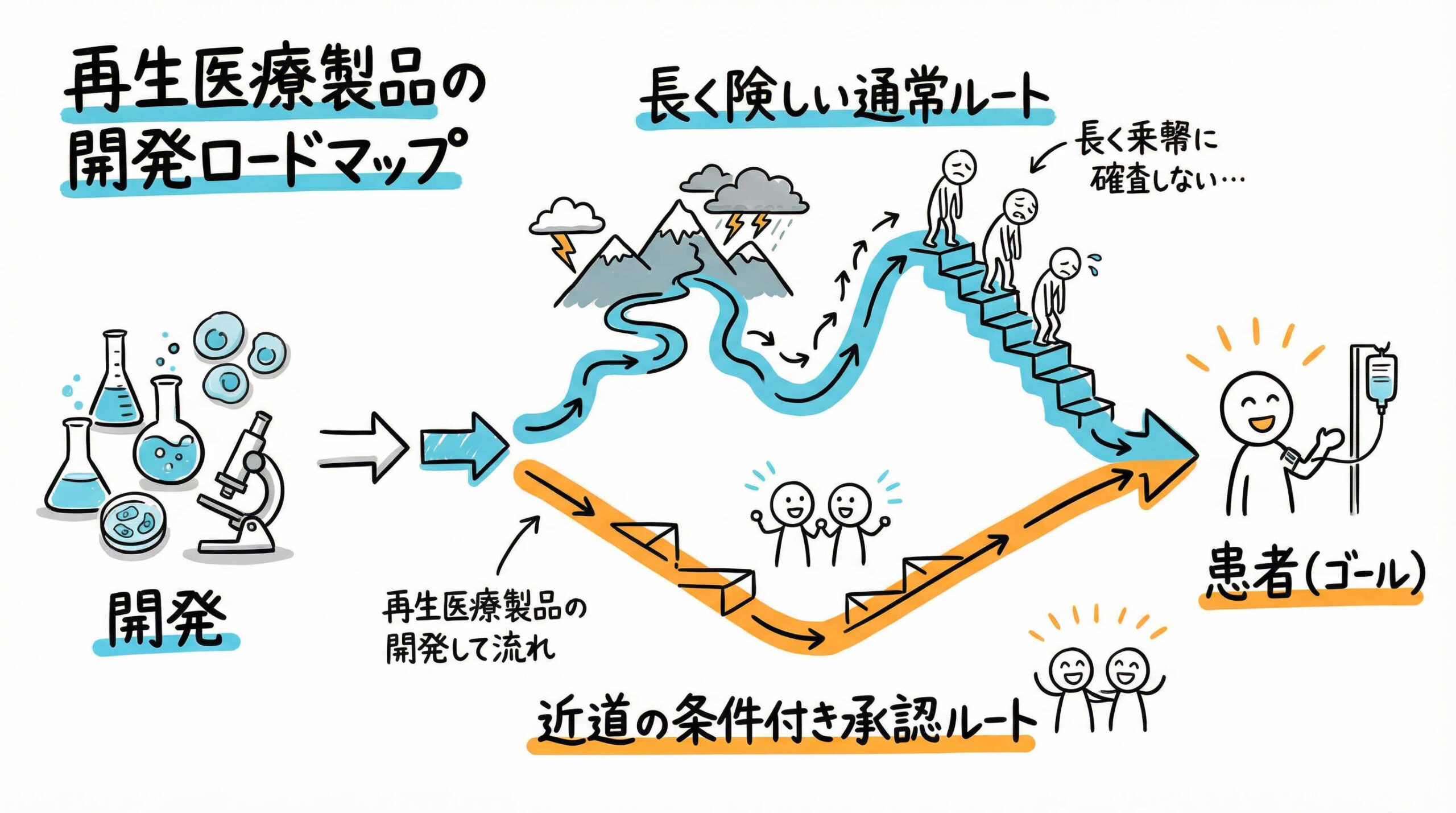 再生医療等製品における承認プロセスの全体像と結論